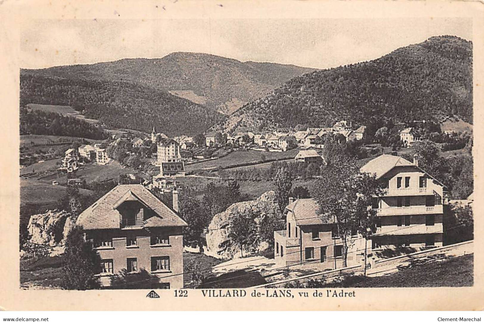 VILLARD DE LANS Vu De L'Adret - Très Bon état - Villard-de-Lans