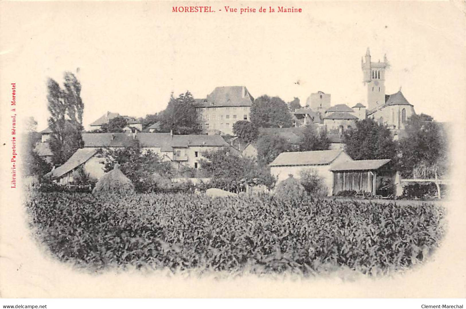 MORESTEL - Vue Prise De La Manine - Très Bon état - Morestel