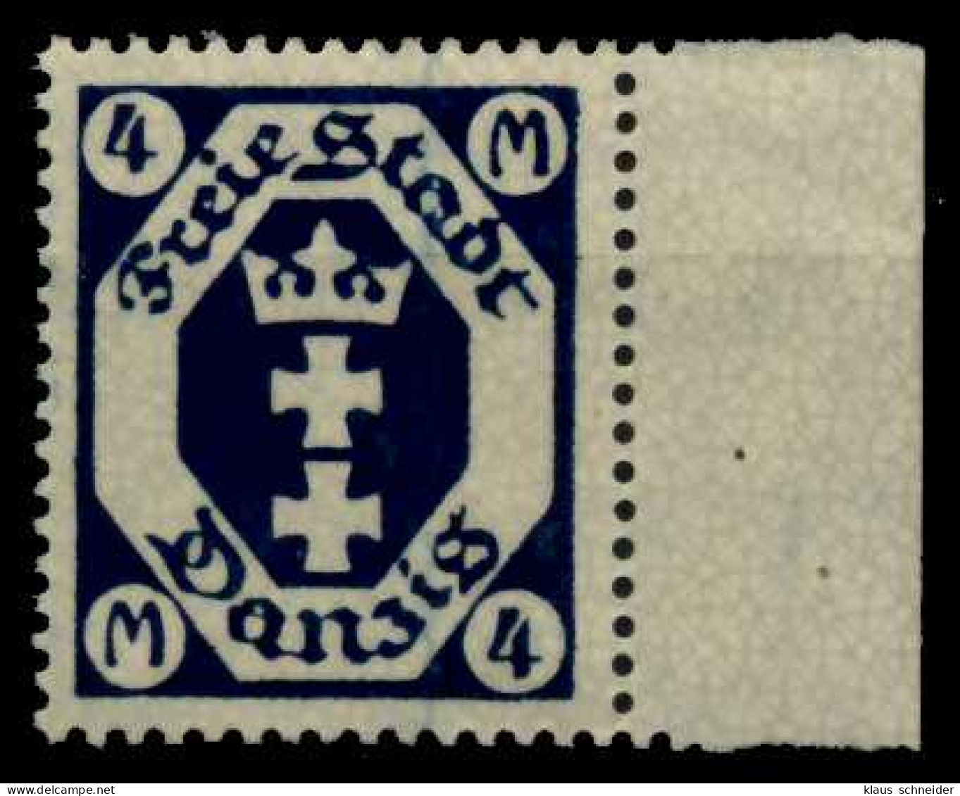 DANZIG 1922 Nr 98X Ungebraucht X7722A2 - Mint