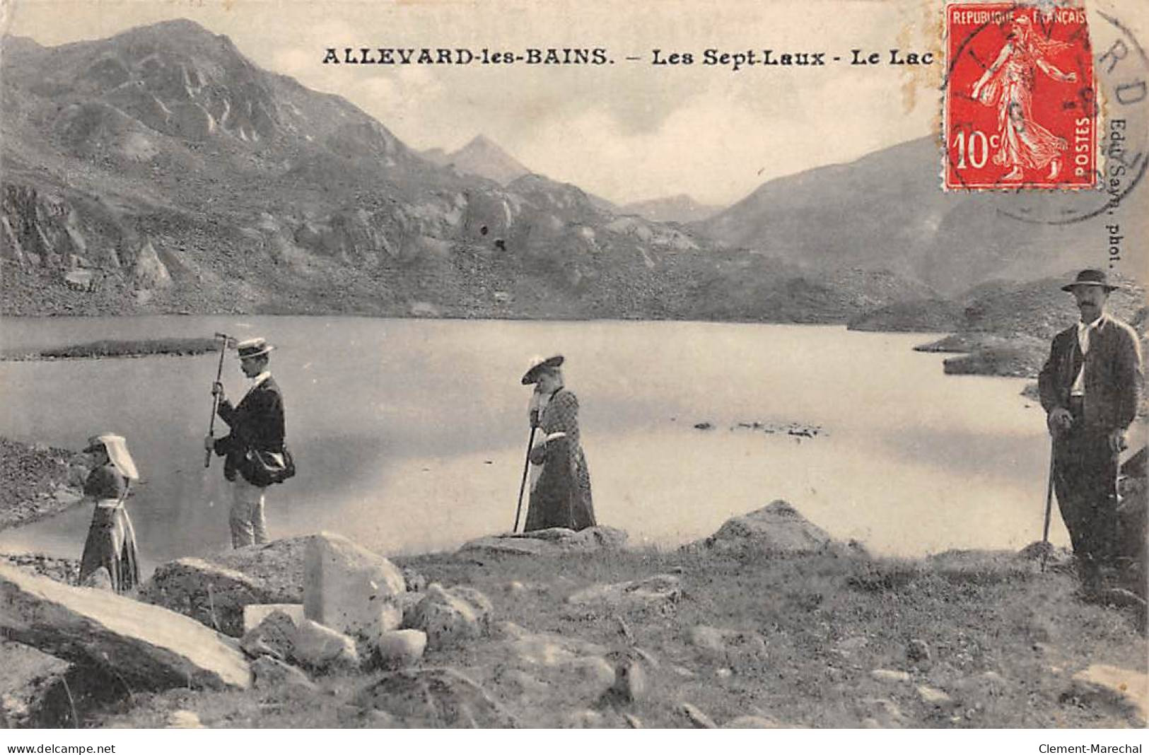 ALLEVARD LES BAINS - Les Sept Laux - Le Lac - Très Bon état - Allevard