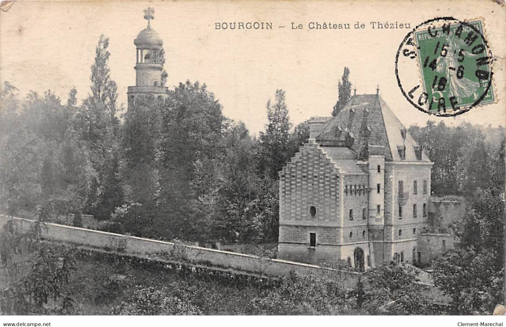 BOURGOIN - Le Château De Thézieu - Très Bon état - Bourgoin