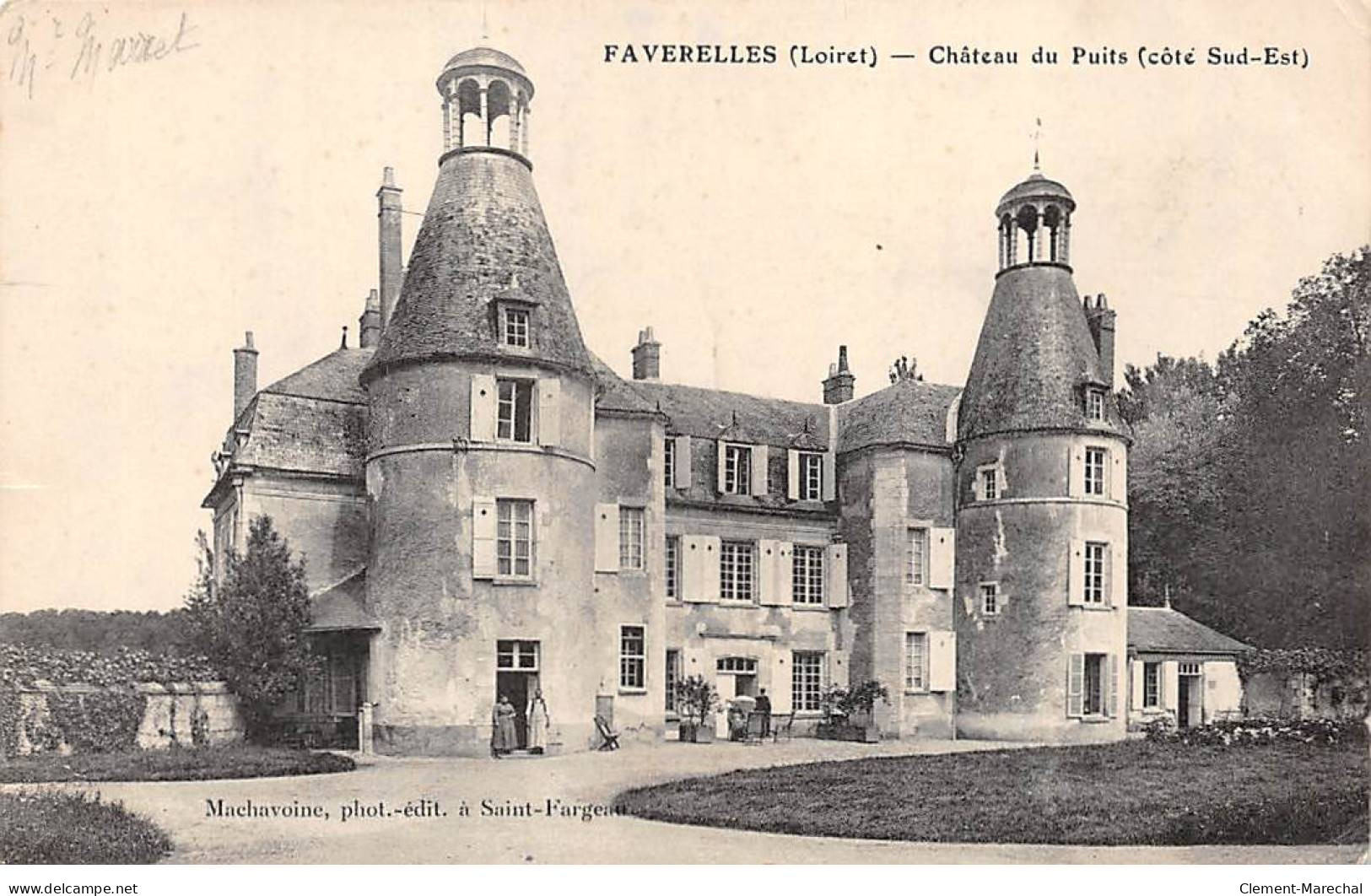 FAVERELLES - Château Du Puits - Très Bon état - Other & Unclassified