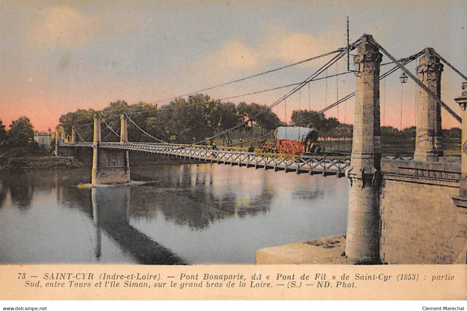 SAINT CYR - Pont Bonaparte - Très Bon état - Saint-Cyr-sur-Loire