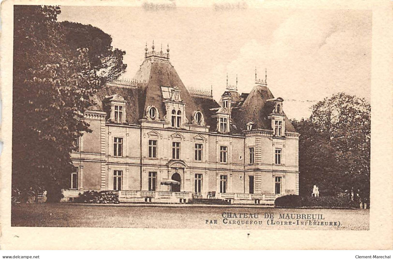 Château De MAUBREUIL Par CARQUEFOU - Très Bon état - Sonstige & Ohne Zuordnung