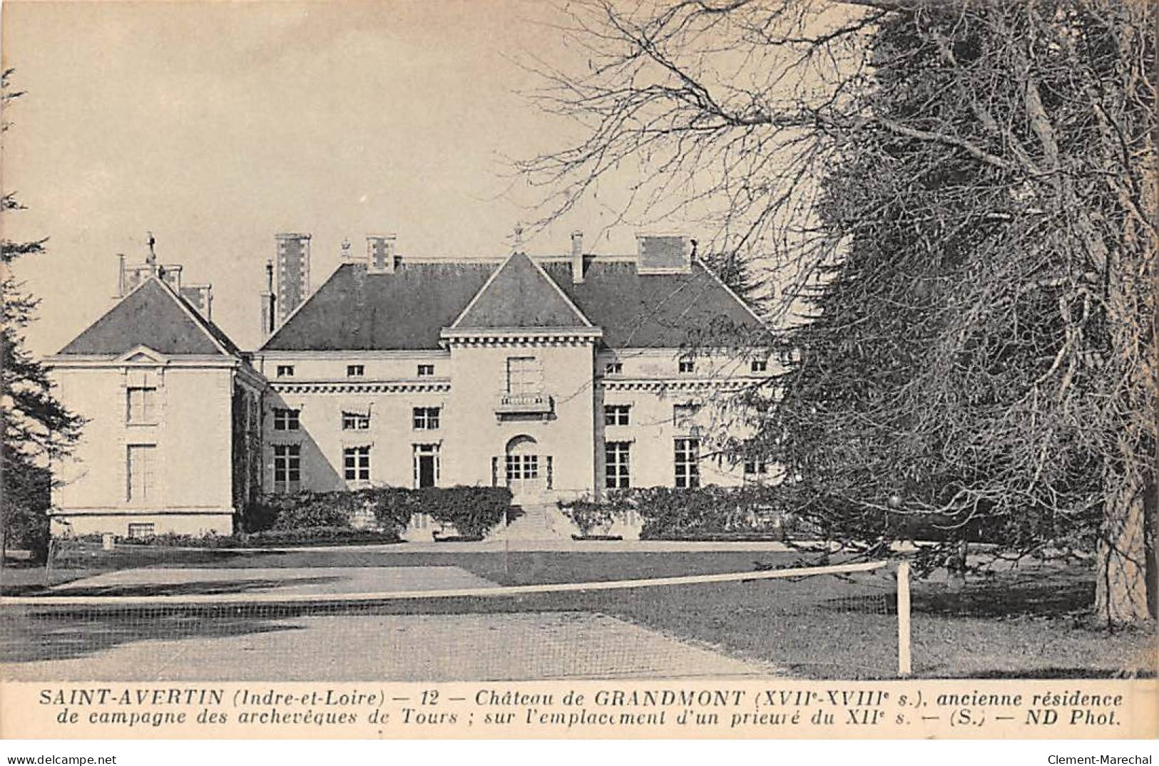 SAINT AVERTIN - Château De Grandmont - Très Bon état - Saint-Avertin