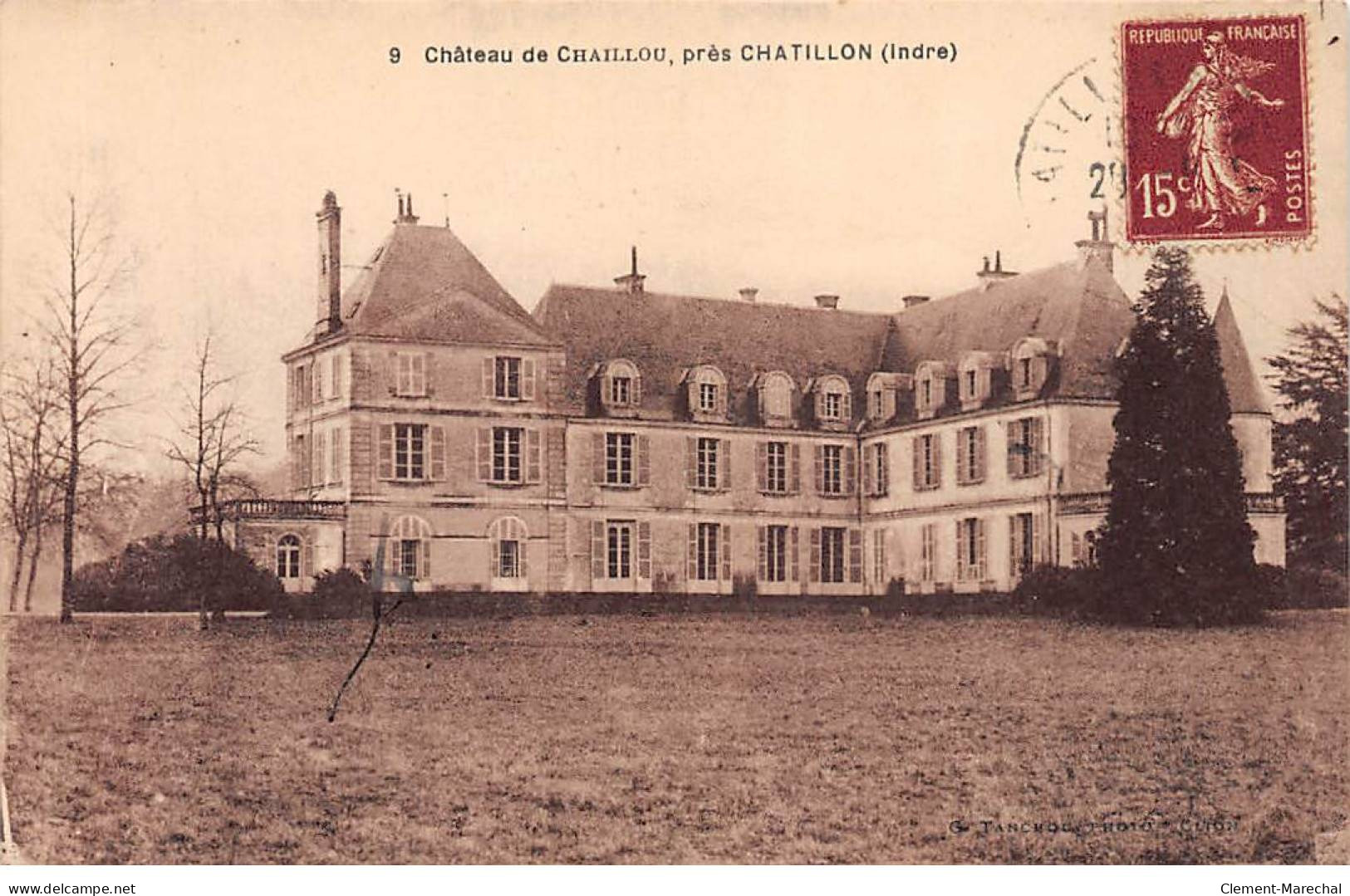 Château De CHAILLOU Près CHATILLON - Très Bon état - Other & Unclassified