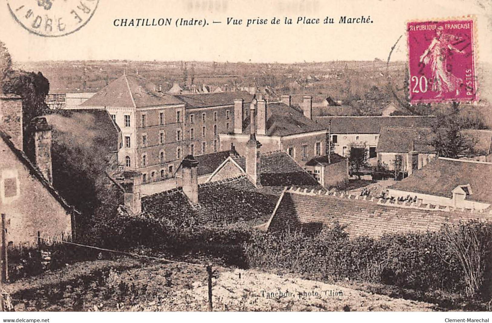 CHATILLON - Vue Prise De La Place Du Marché - Très Bon état - Autres & Non Classés