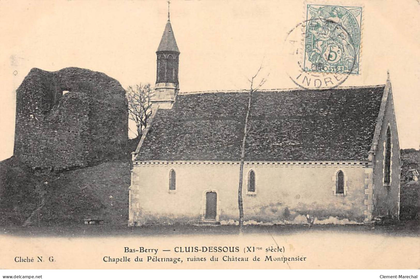 CLUIS DESSOUS - Chapelle Du Pèlerinage, Ruines Du Château De Montpensier - Très Bon état - Sonstige & Ohne Zuordnung