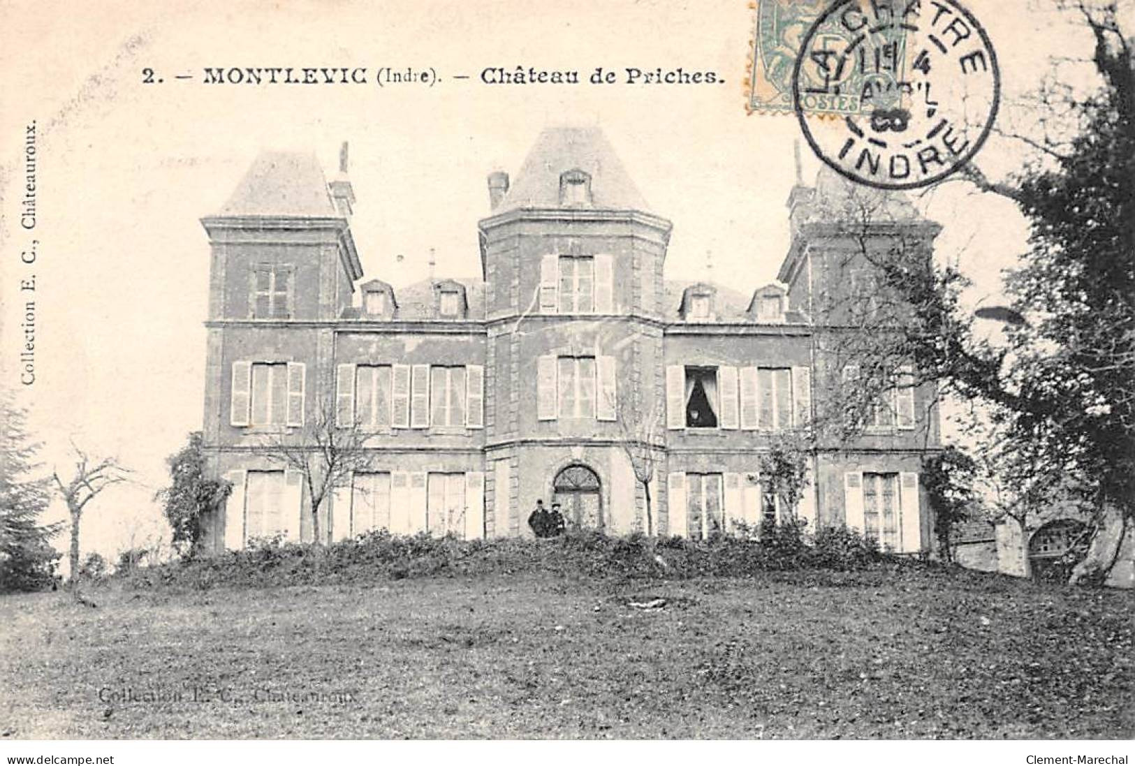 MONTLEVIC - Château De Priches - Très Bon état - Andere & Zonder Classificatie