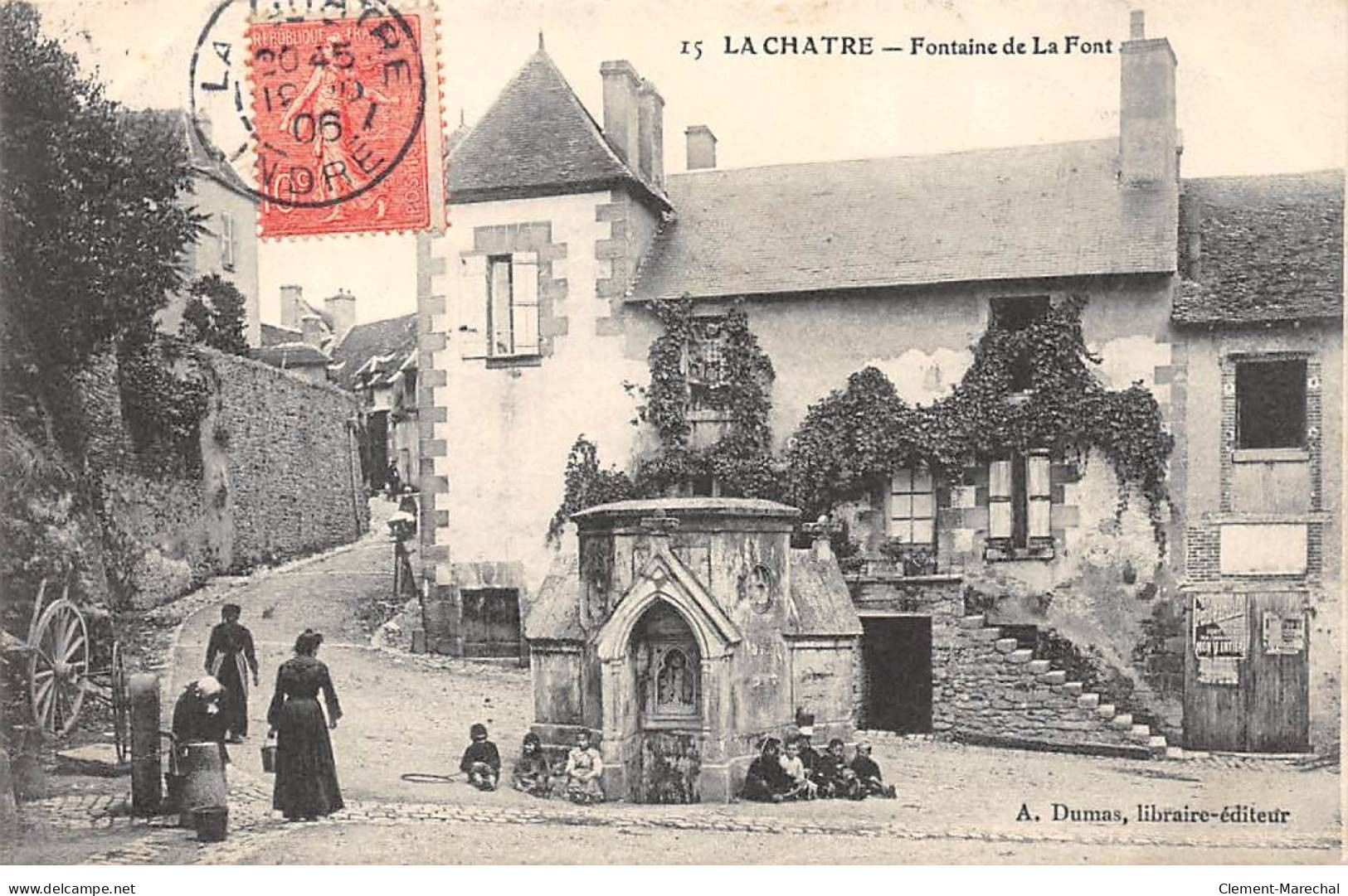 LA CHATRE - Fontaine De La Font - Très Bon état - La Chatre