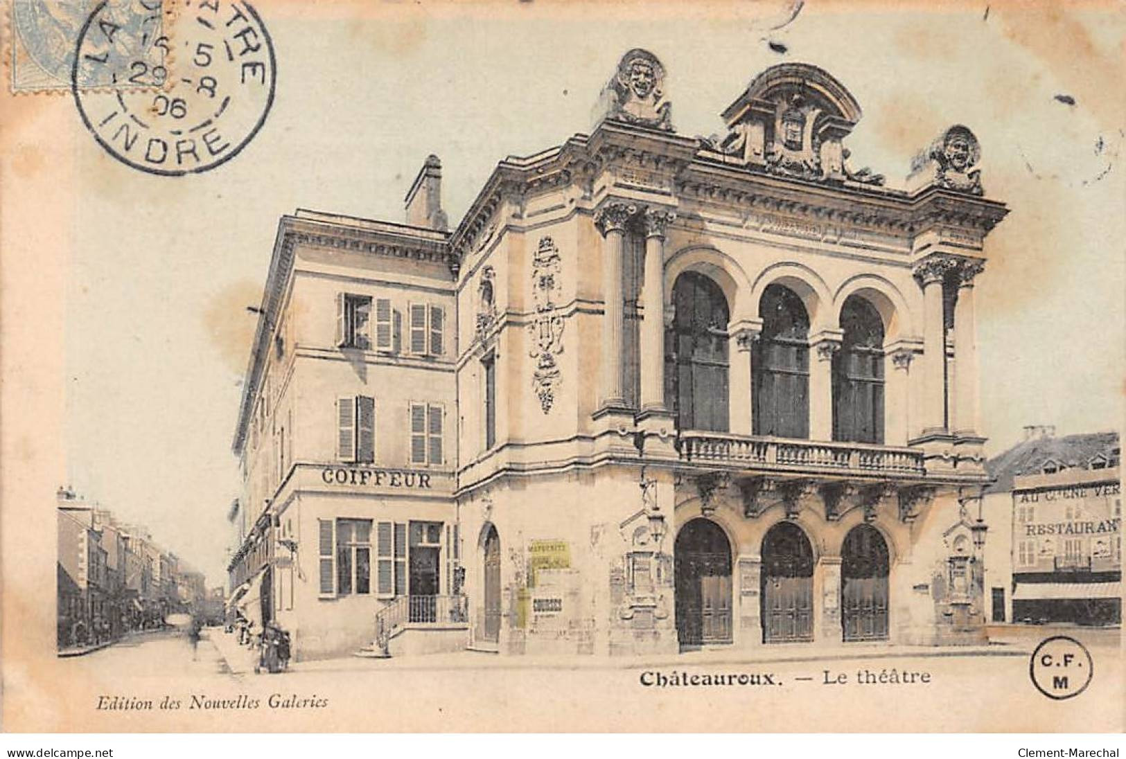 CHATEAUROUX - Le Théâtre - Très Bon état - Chateauroux