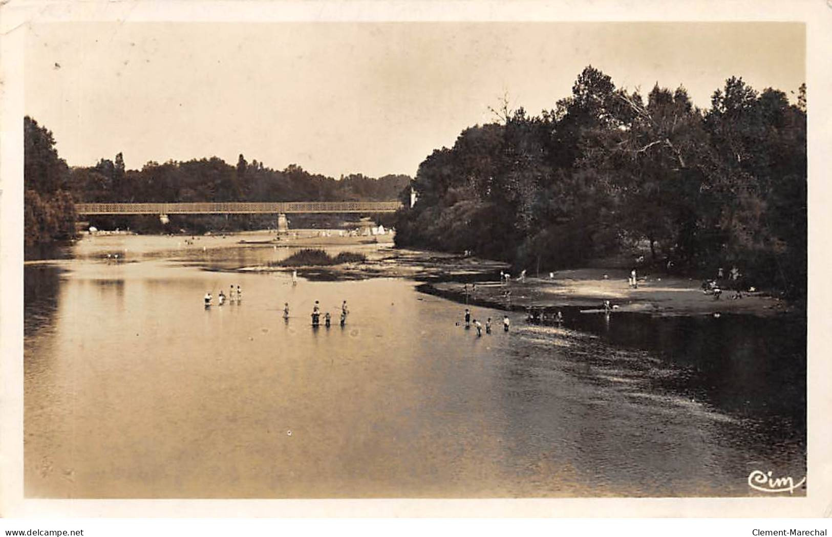 CHABRIS - Les Plages Prise Du Pont Du Chemin De Fer - Très Bon état - Andere & Zonder Classificatie