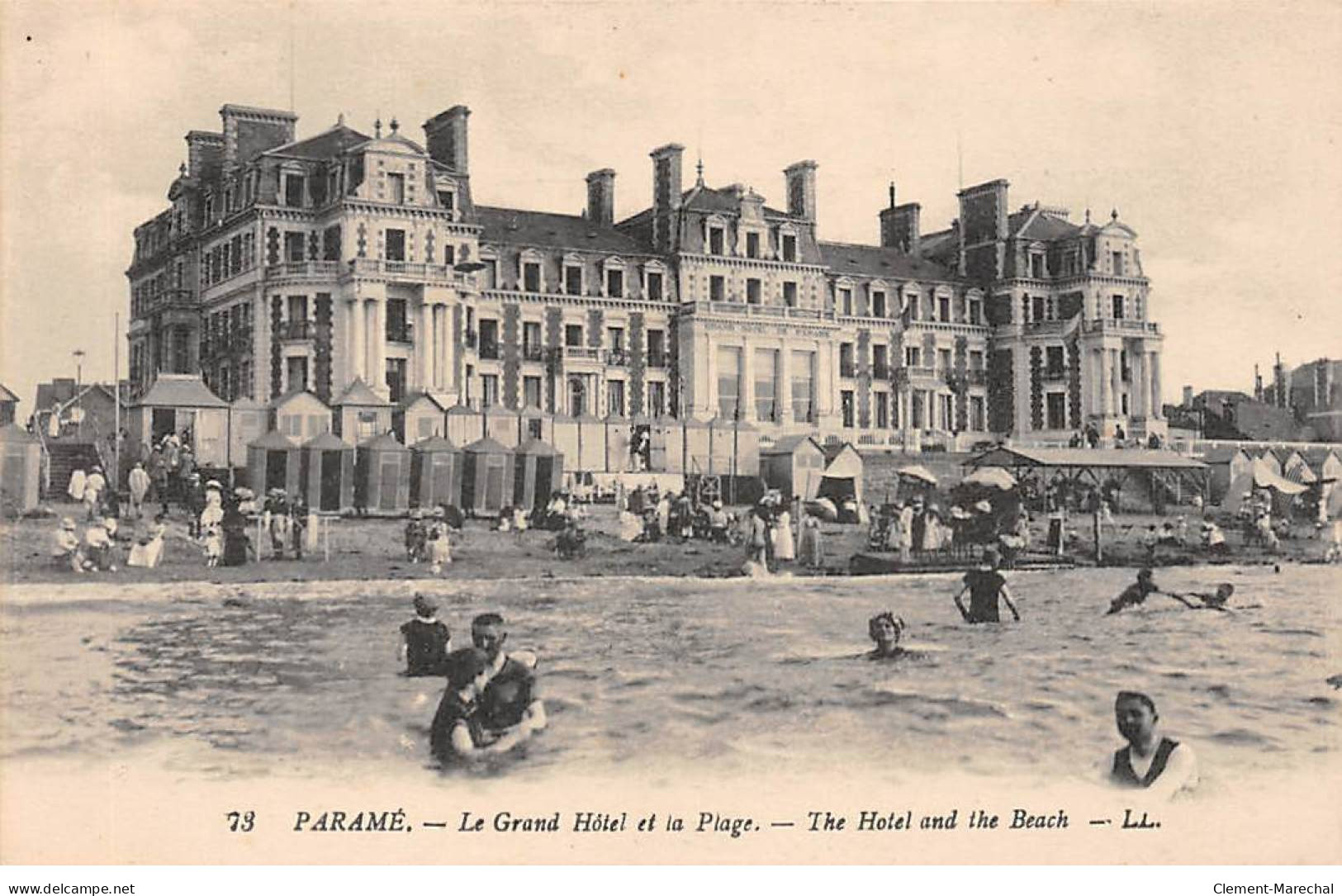 PARAME - Le Grand Hôtel Et La Plage - Très Bon état - Parame