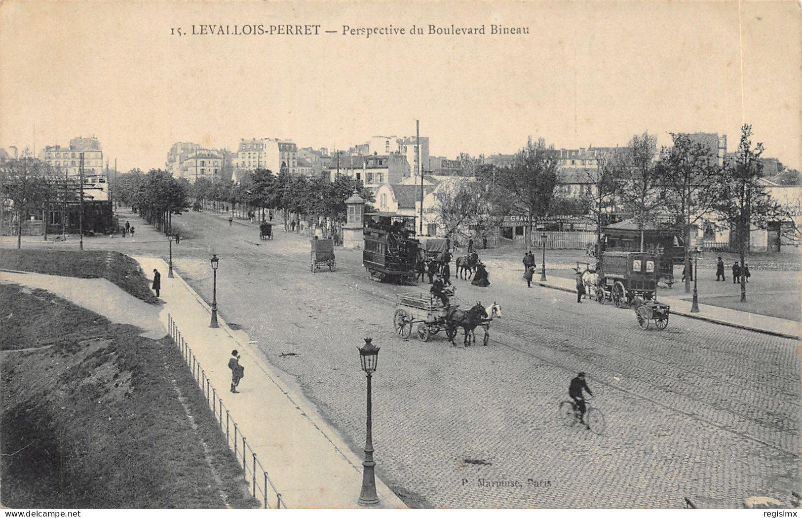 92-LEVALLOIS PERRET-N°585-F/0009 - Levallois Perret