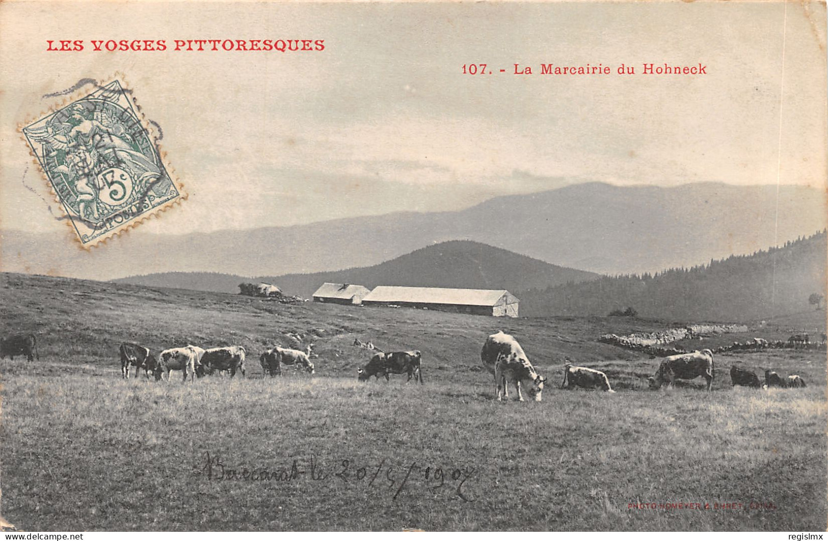 88-LE HOHNECK-LA MARCAIRIE-N°585-D/0383 - Autres & Non Classés