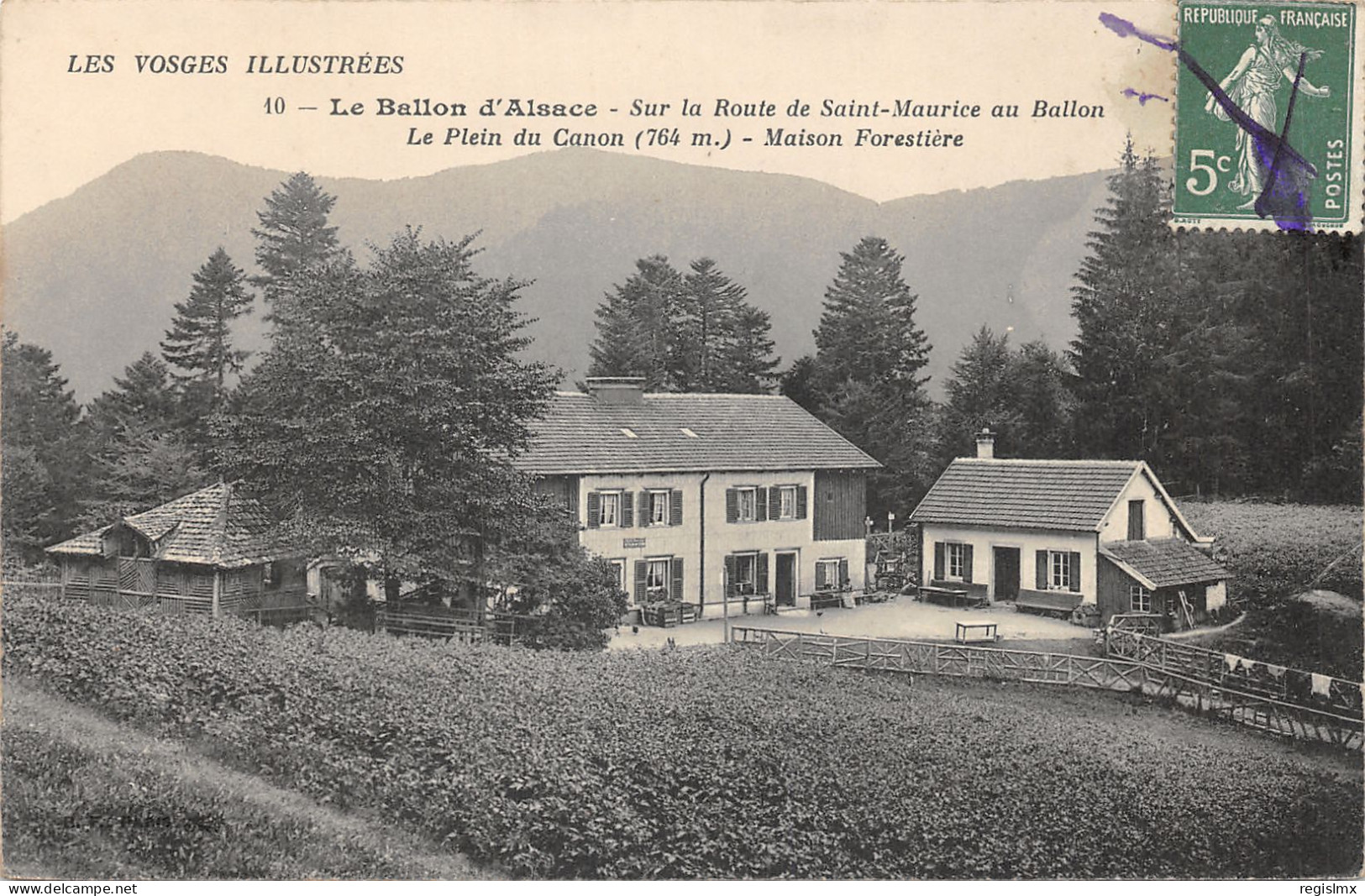 88-LE BALLON D ALSACE-MAISON FORESTIERE-N°585-D/0347 - Other & Unclassified