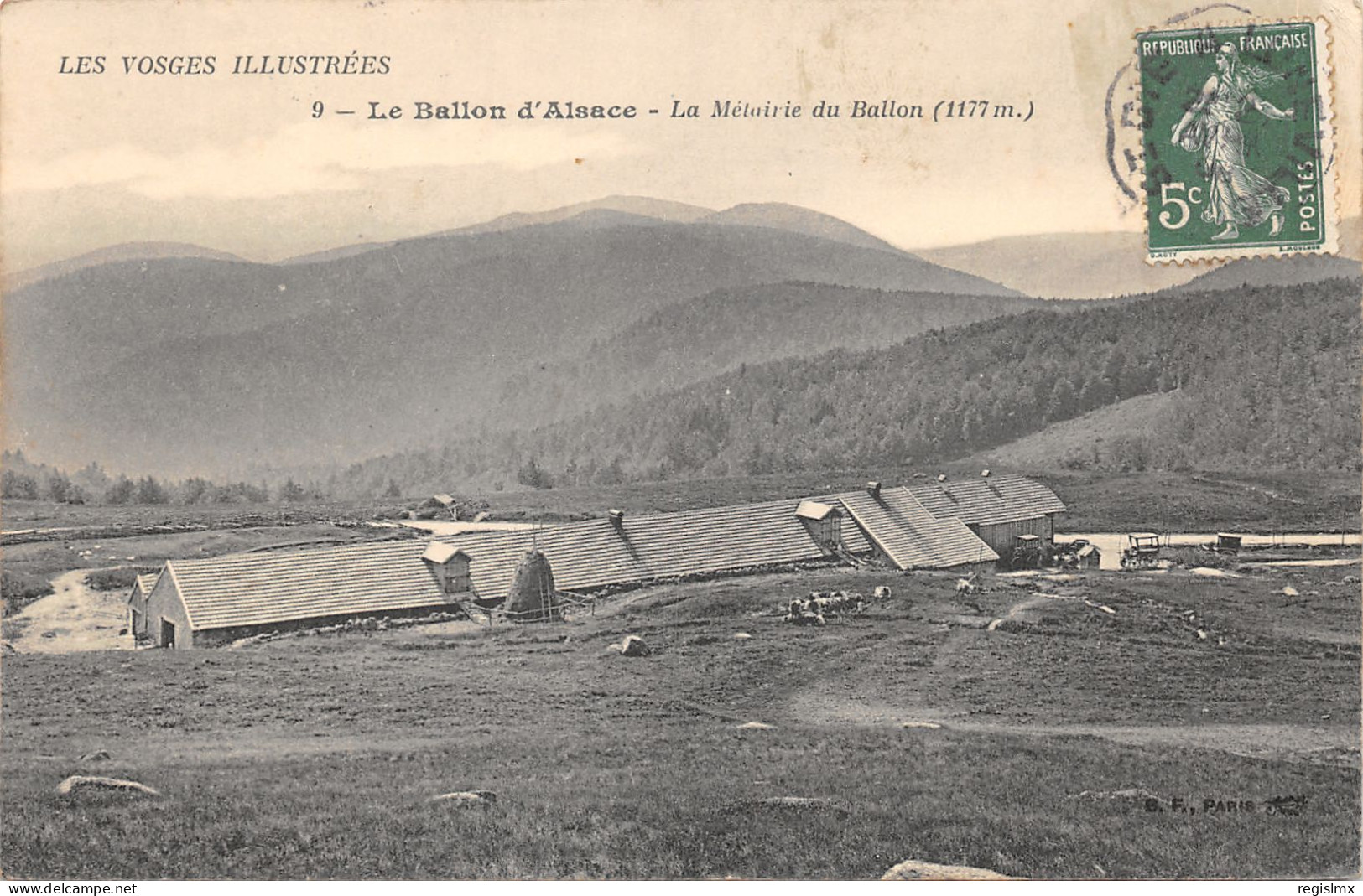 88-LE BALLON D ALSACE-LA METAIRIE DU BALLON-N°585-D/0335 - Other & Unclassified