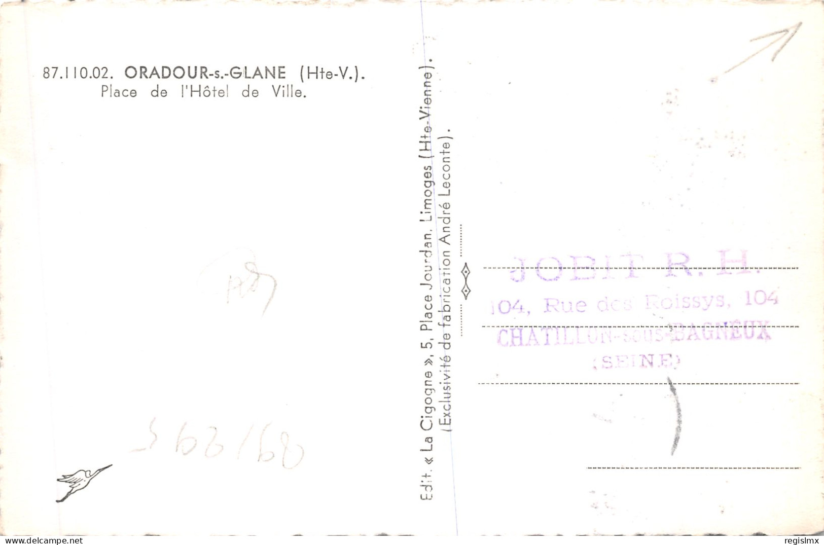 87-ORADOUR SUR GLANE-N°585-D/0269 - Oradour Sur Glane