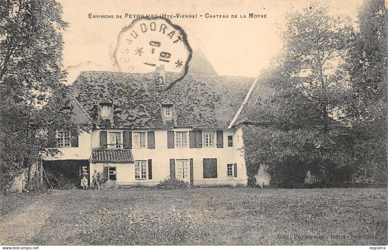 87-PEYRILHAC-CHÂTEAU DE LA MOTHE-N°585-D/0173 - Other & Unclassified