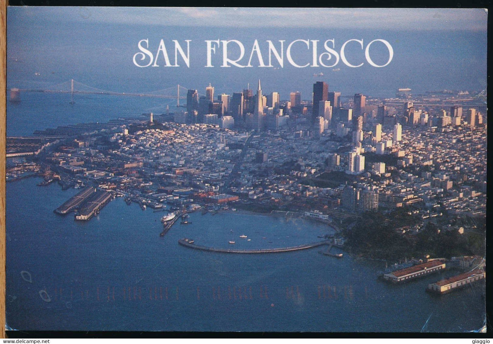 °°° 30955 - USA - CA - SAN FRANCISCO - AERIAL VIEW - 1996 With Stamps °°° - San Francisco