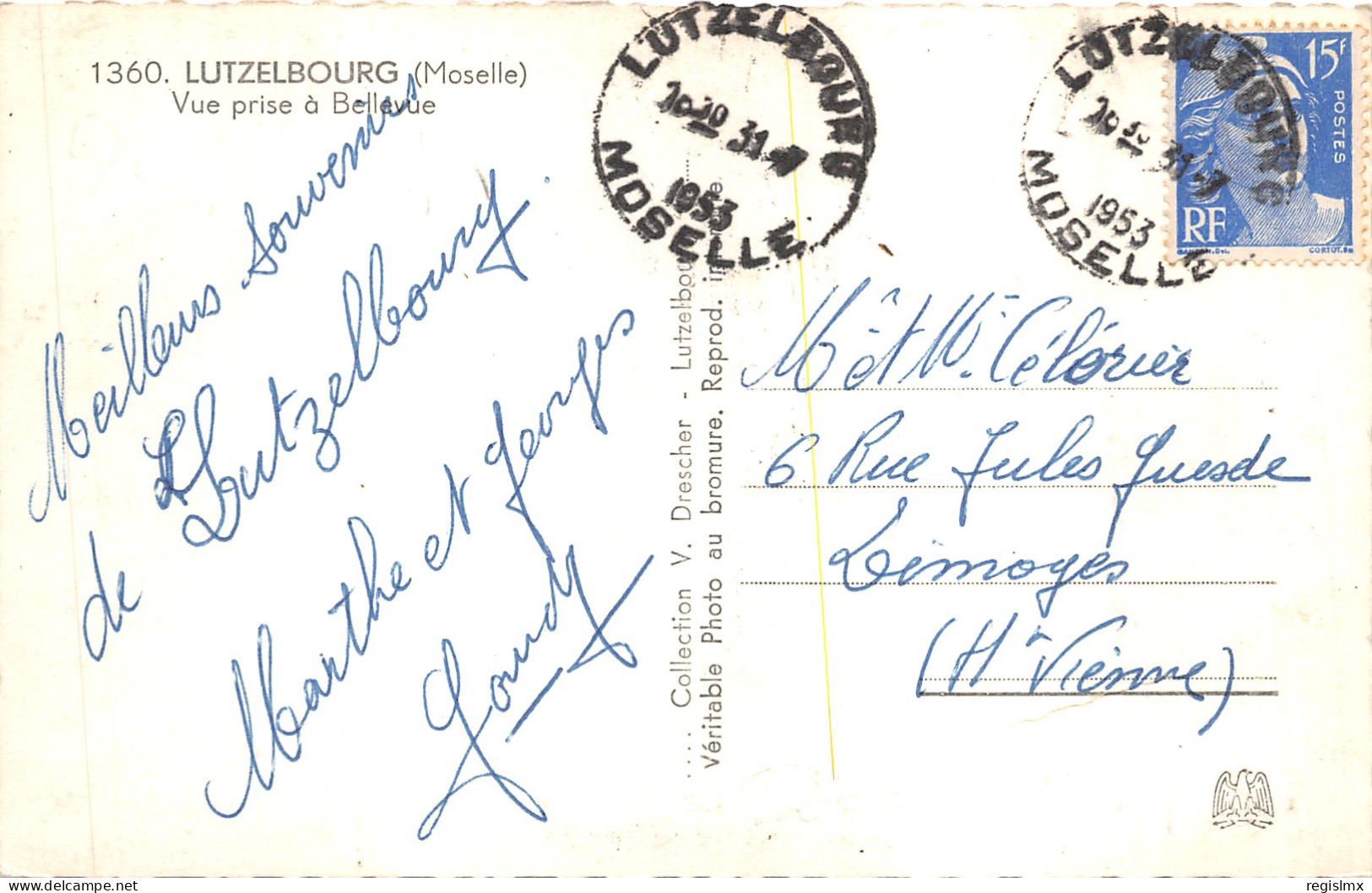 57-LUTZELBOURG-N°585-D/0115 - Other & Unclassified