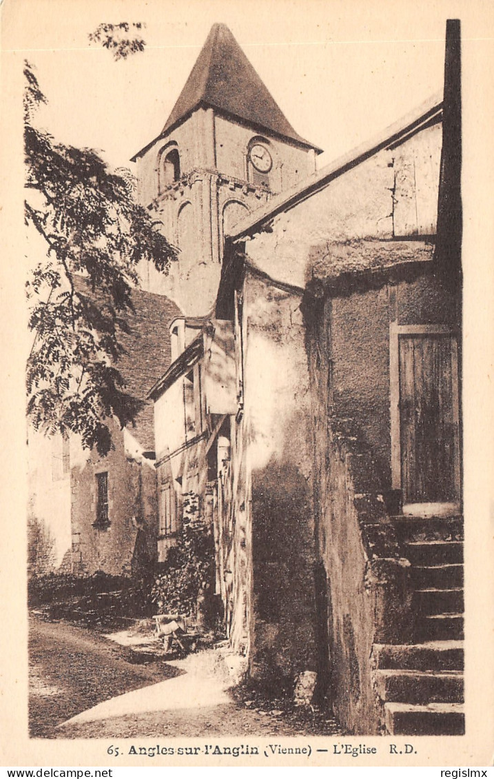 86-ANGLES SUR L ANGLIN-N°585-C/0359 - Andere & Zonder Classificatie