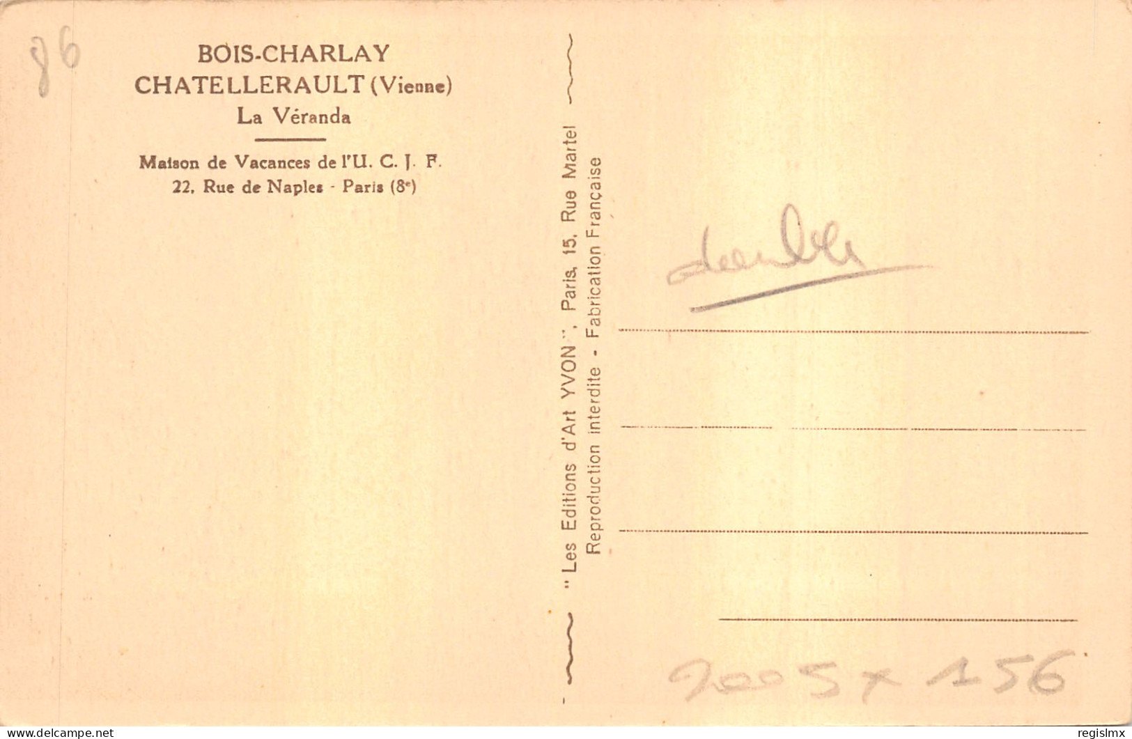 86-CHATELLERAULT-BOIS CHARLAY-N°585-C/0301 - Chatellerault