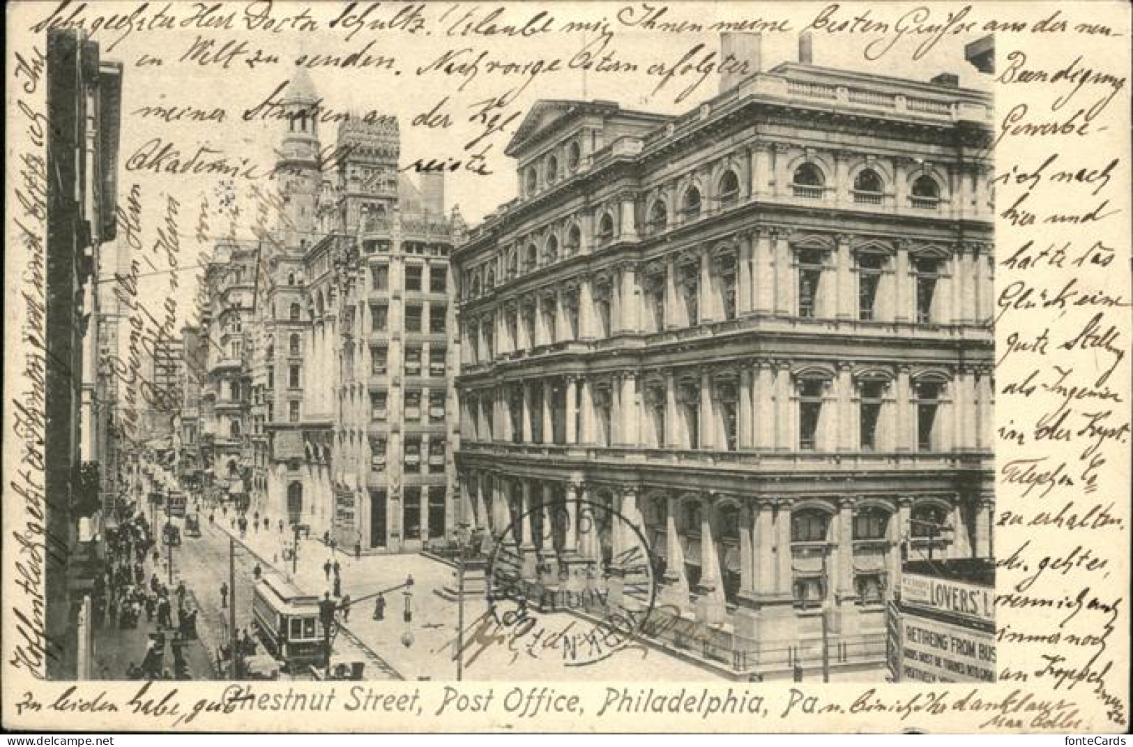 11322775 Philadelphia Pennsylvania Chestnut Street Post Office Philadelphia Penn - Andere & Zonder Classificatie