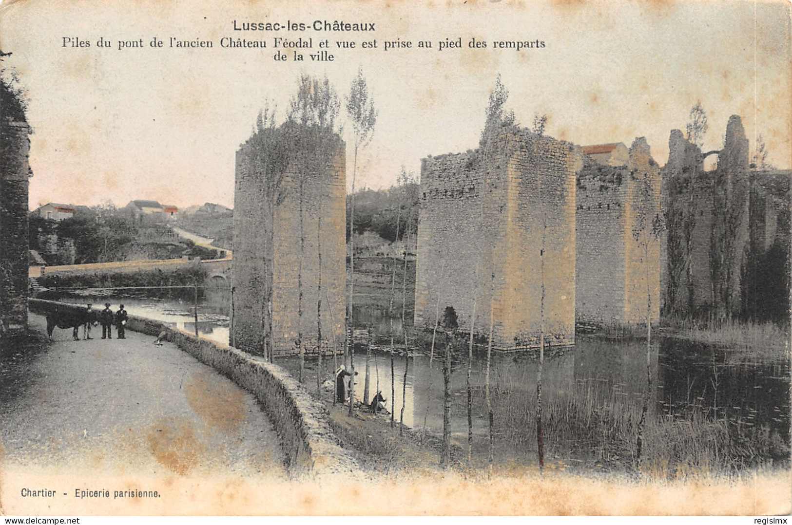 86-LUSSAC LES CHATEAUX-PILES DU PONT-N°585-C/0237 - Lussac Les Chateaux