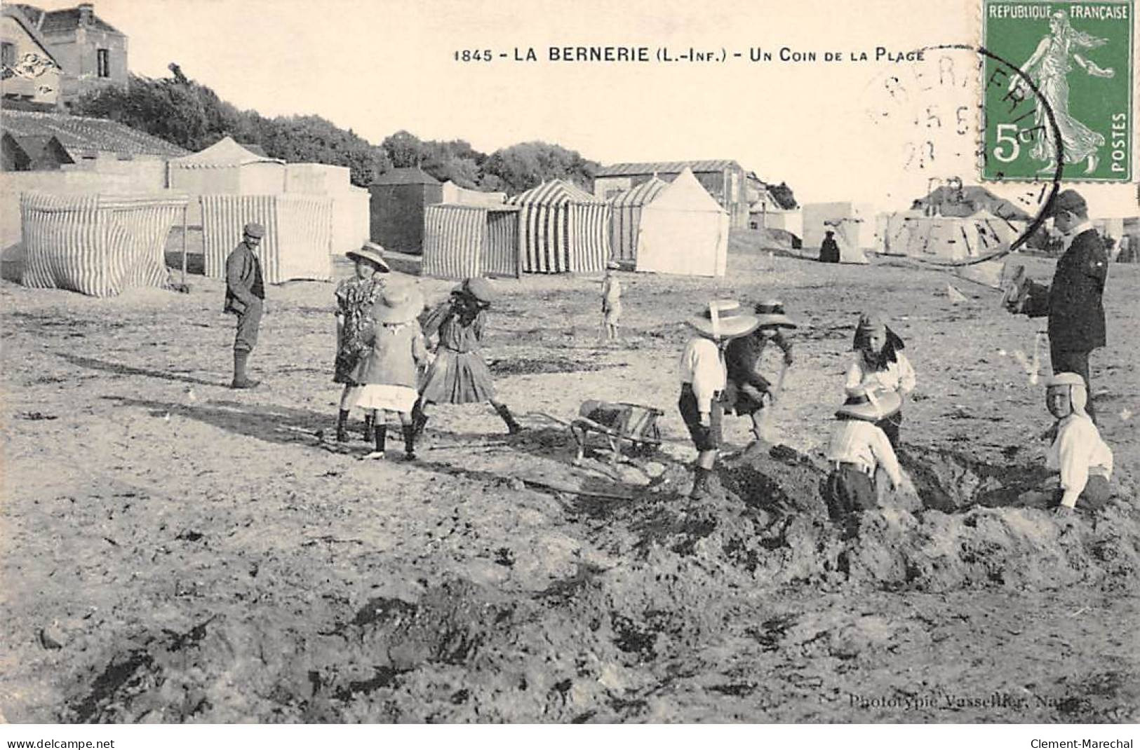 LA BERNERIE - Un Coin De La Plage - Très Bon état - La Bernerie-en-Retz