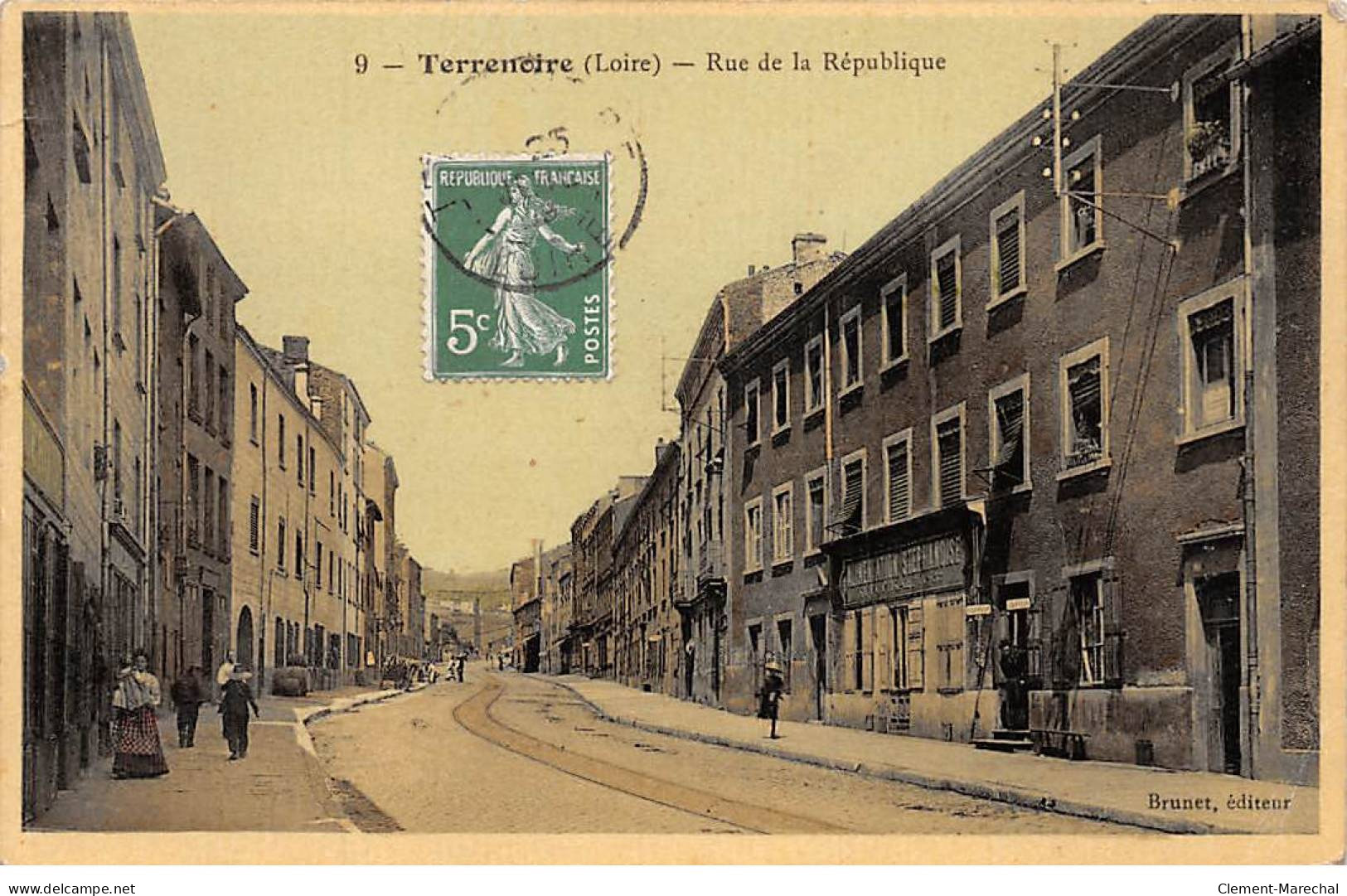 TERRENOIRE - Rue De La République - Très Bon état - Andere & Zonder Classificatie