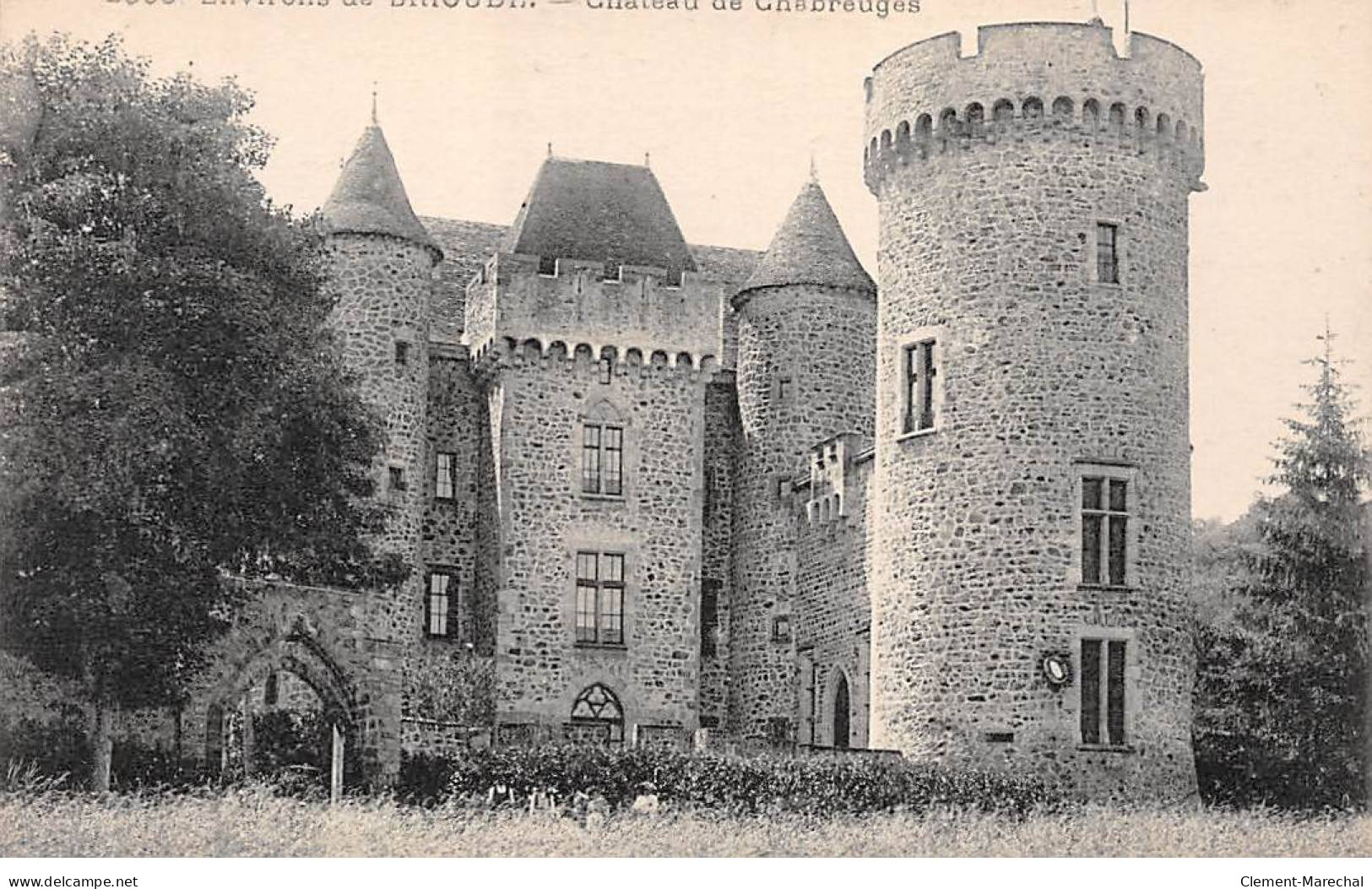 Environs De BRIOUDE - Château De CHABREUGES - Très Bon état - Andere & Zonder Classificatie