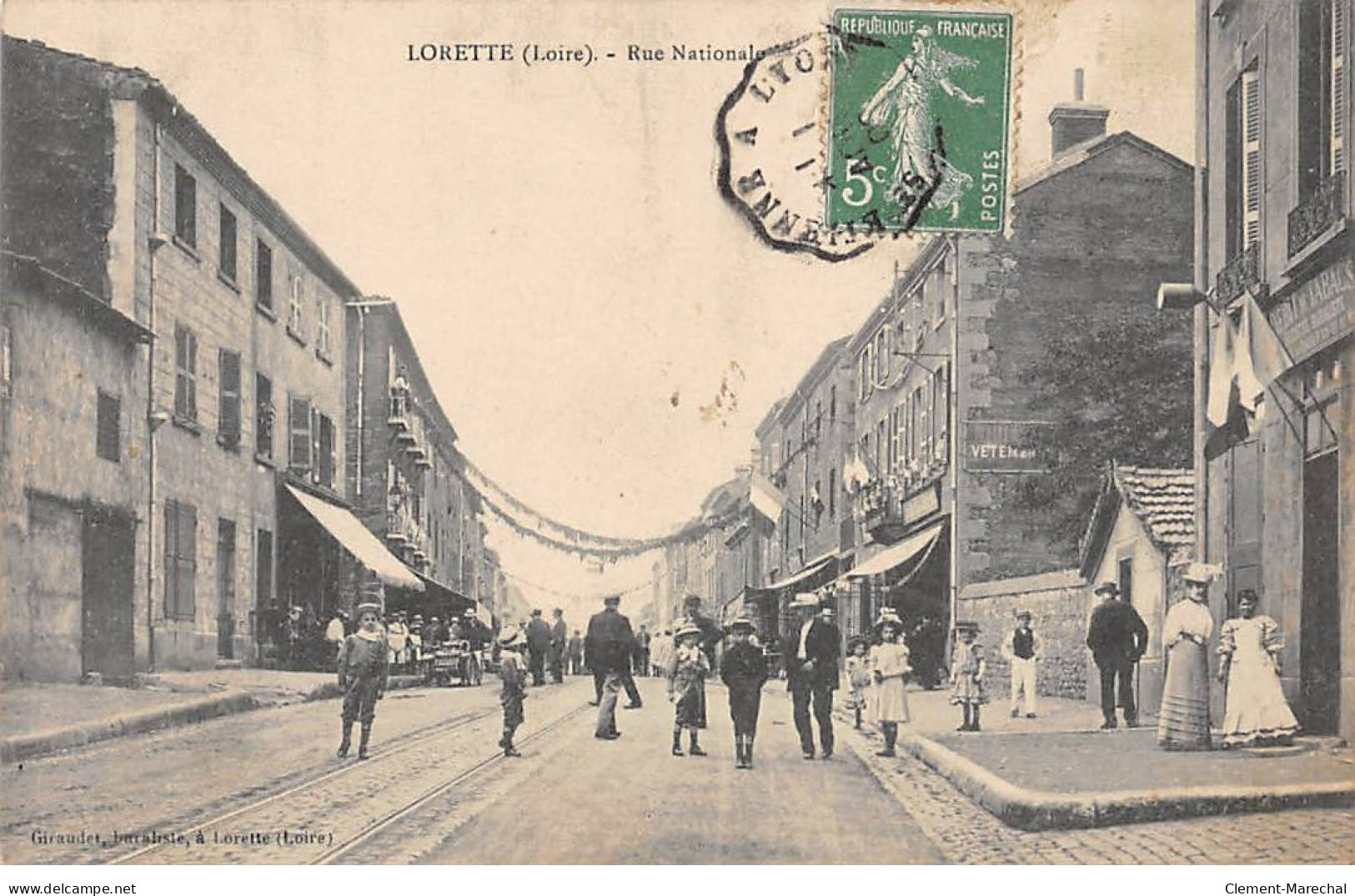 LORETTE - Rue Nationale - Très Bon état - Sonstige & Ohne Zuordnung