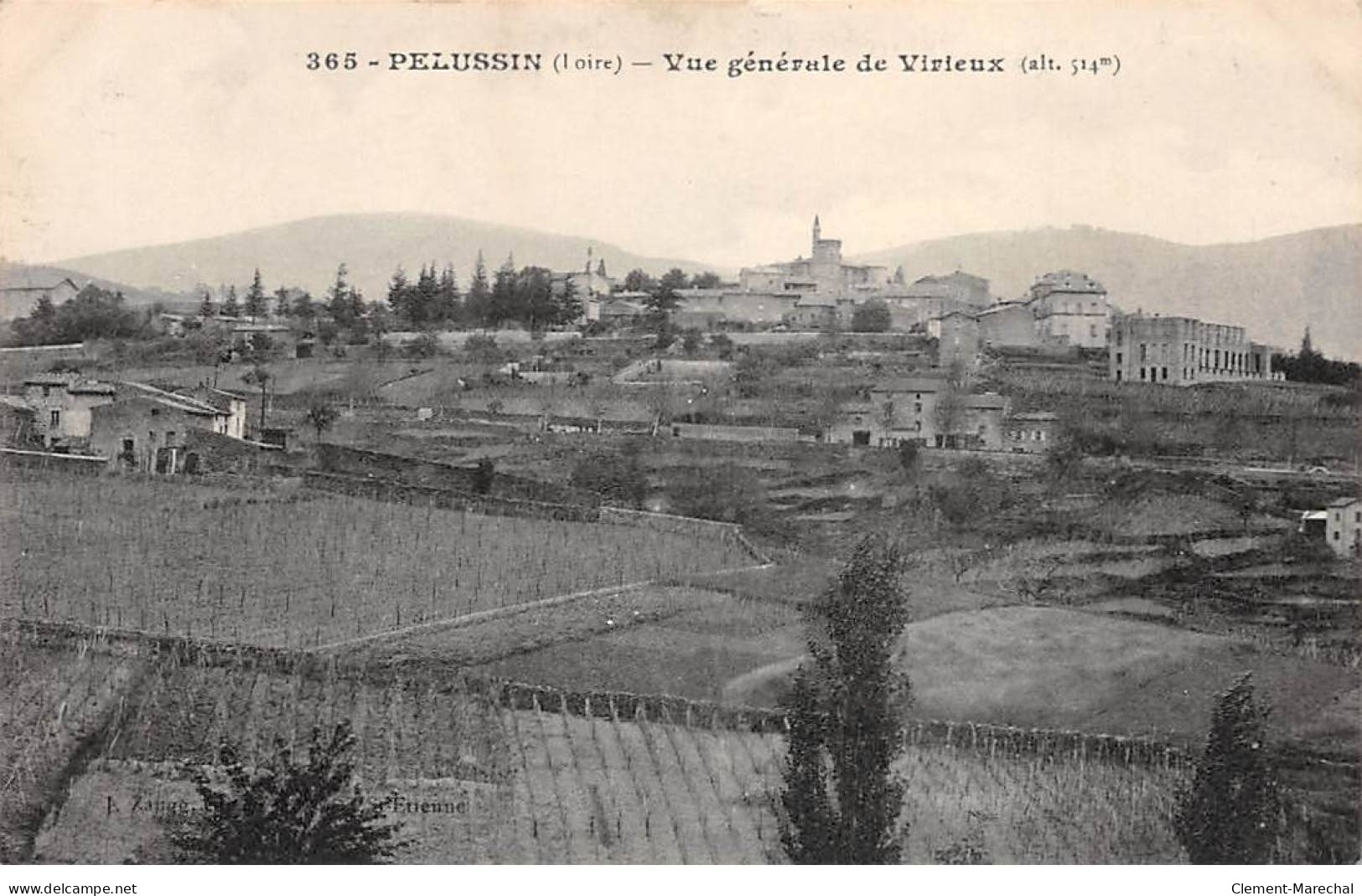 PELUSSIN - Vue Générale De Virieux - Très Bon état - Pelussin