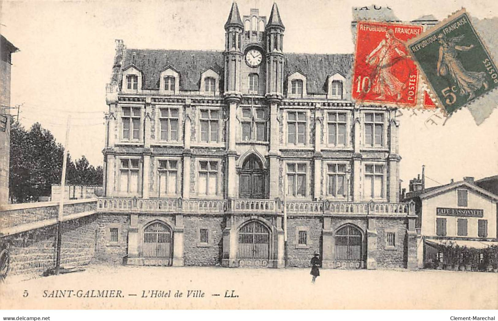 SAINT GALMIER - L'Hôtel De Ville - Très Bon état - Sonstige & Ohne Zuordnung