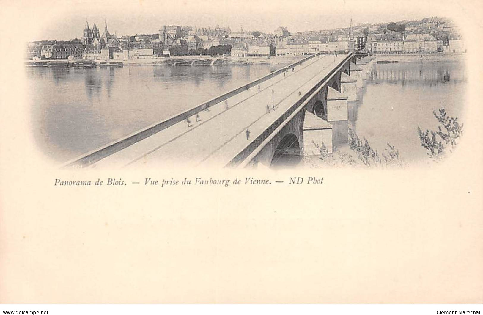 Panorama De BLOIS - Vue Prise Du Faubourg De VIENNE - Très Bon état - Blois