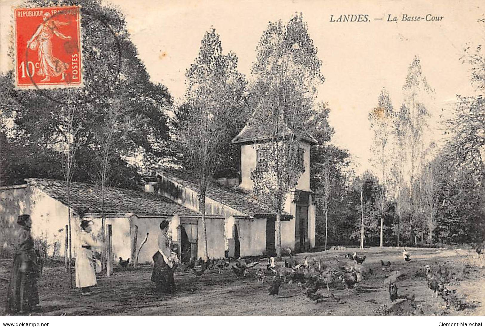 LANDES - La Basse Cour - état - Sonstige & Ohne Zuordnung