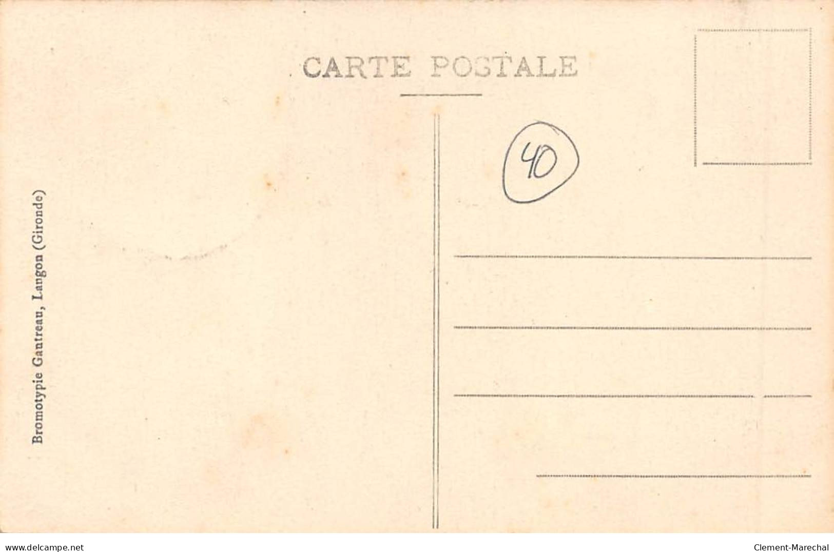 Dans Les Landes - Résiniers Et Résinières Récoltant La Gemme - Très Bon état - Andere & Zonder Classificatie