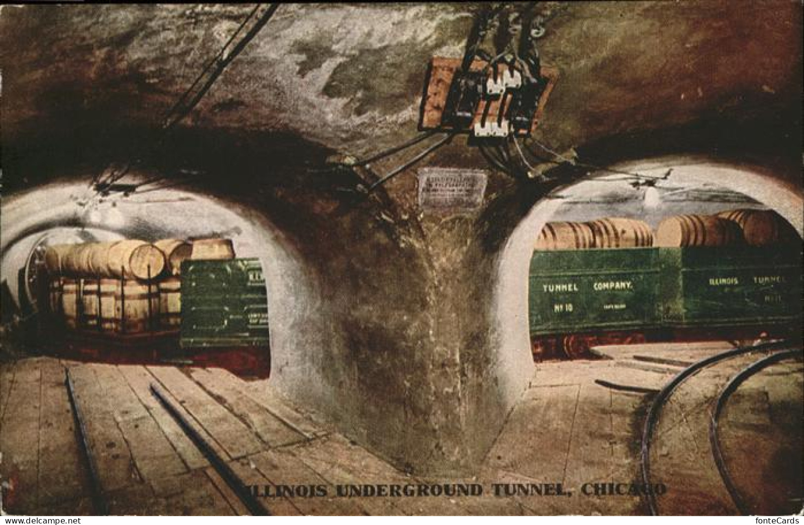 11322758 Chicago_Illinois Illinois Underground Tunnel - Andere & Zonder Classificatie