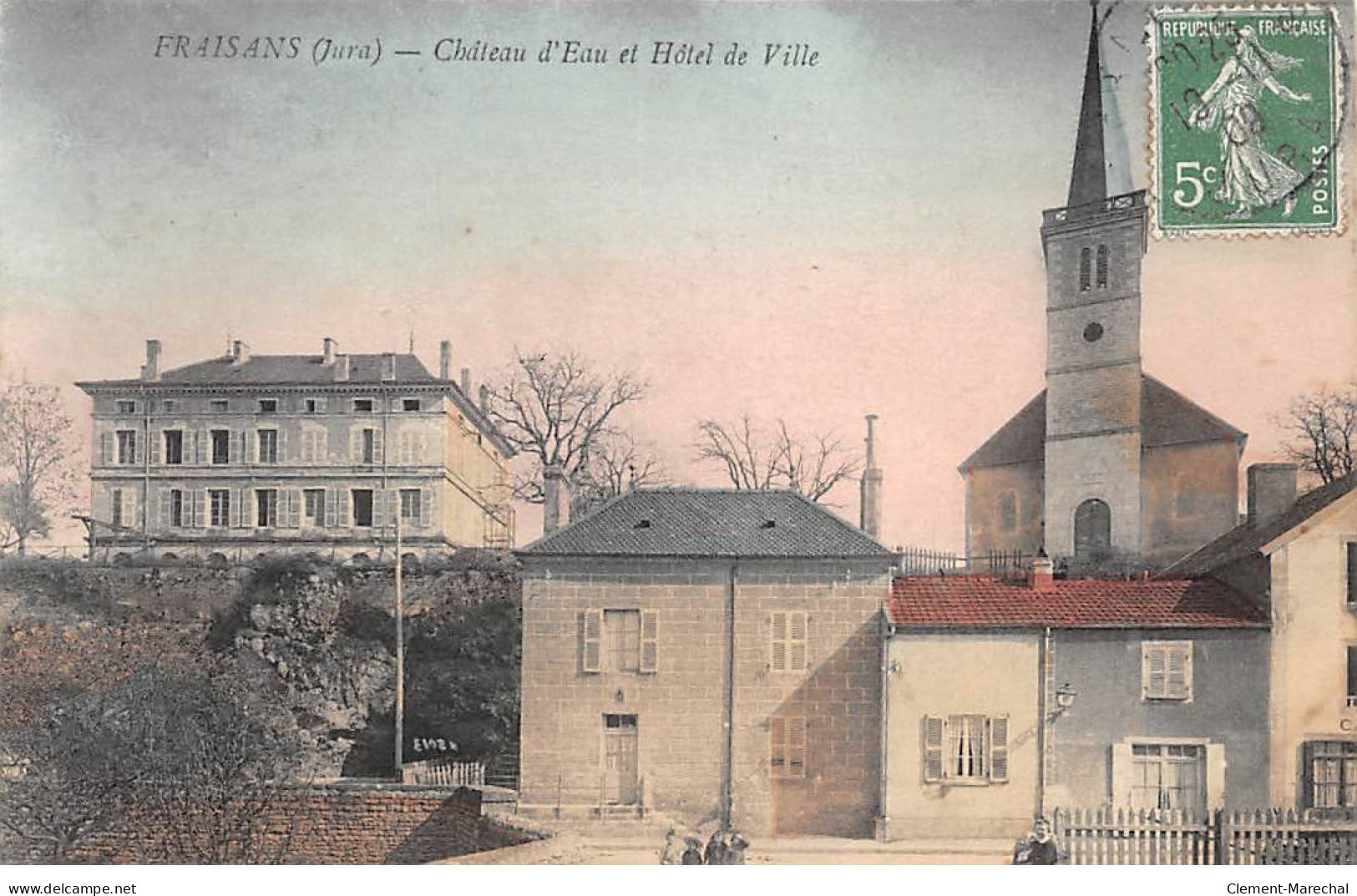 FRAISANS - Château D'Eau Et Hôtel De Ville - Très Bon état - Other & Unclassified