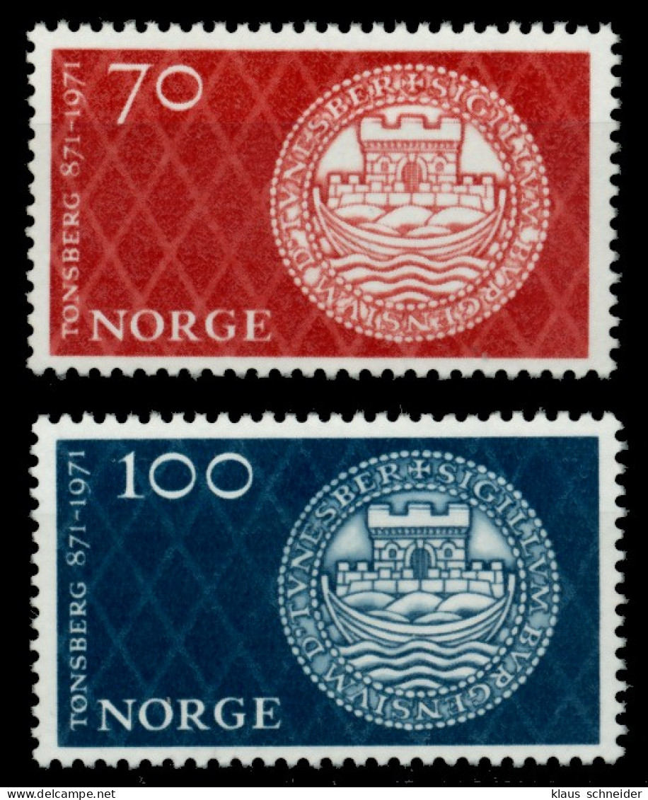 NORWEGEN Nr 619-620 Postfrisch S03661E - Unused Stamps