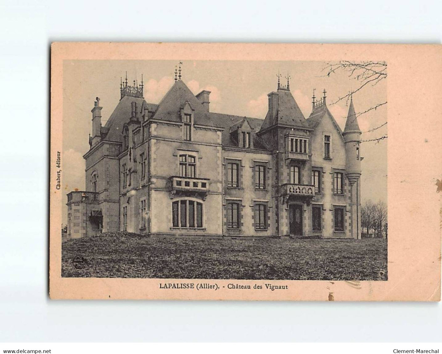 LAPALISSE : Château Des Vignaut - état - Lapalisse