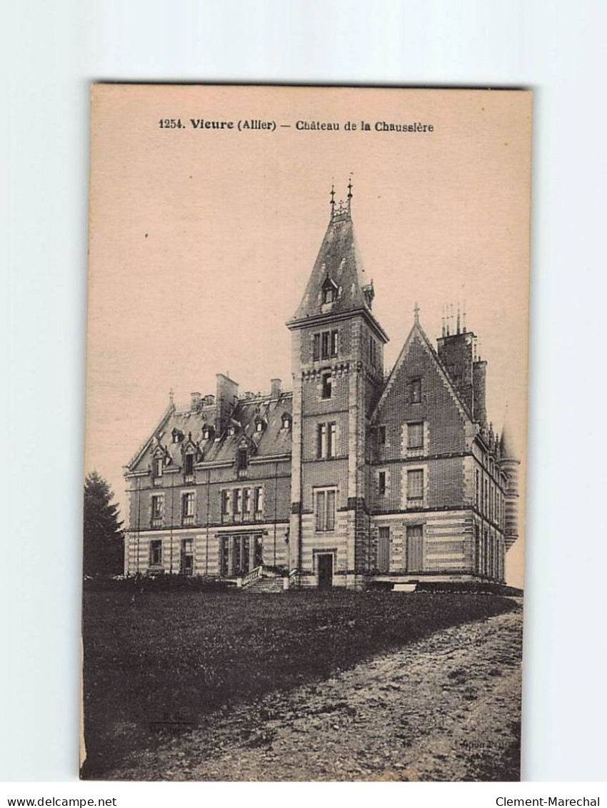 VIEURE : Château De La Chaussière - Très Bon état - Andere & Zonder Classificatie