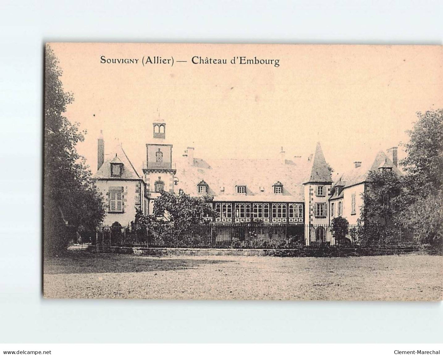 SOUVIGNY : Château D'Embourg - Très Bon état - Andere & Zonder Classificatie