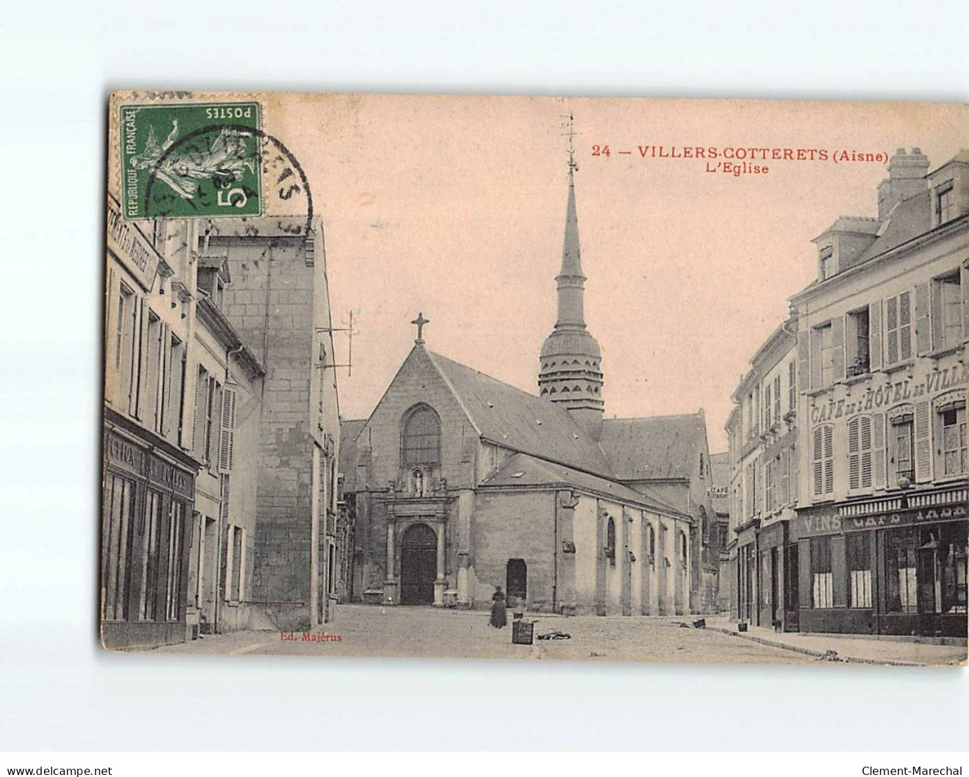 VILLERS COTTERETS : L'Eglise - état - Villers Cotterets