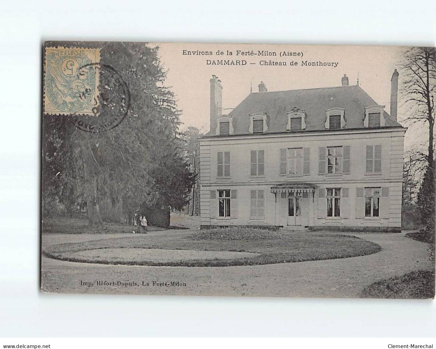 DAMMARD : Château De Monthoury - Très Bon état - Other & Unclassified