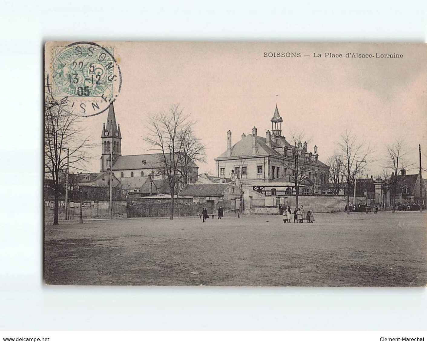 SOISSONS : La Place D'Alsace-Lorraine - Très Bon état - Soissons