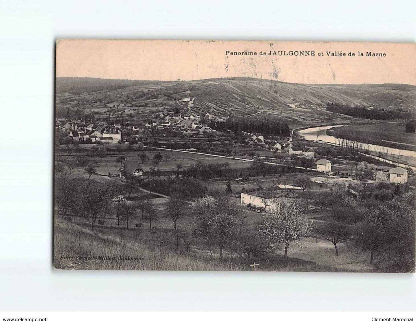 JAULGONNE : Panorama Et Vallée De La Marne - état - Other & Unclassified