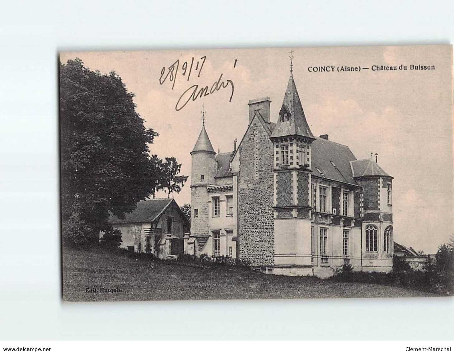 COINCY : Château Du Buisson - Très Bon état - Autres & Non Classés