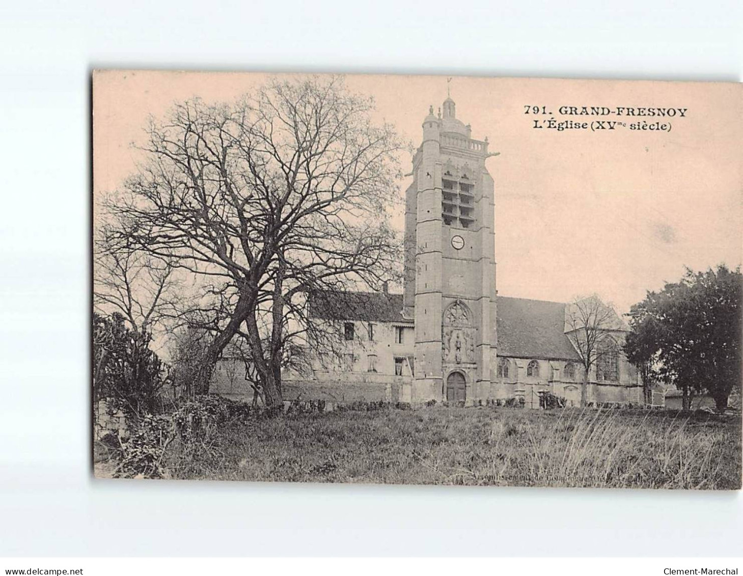 GRAND FRESNOY : L'Eglise - Très Bon état - Sonstige & Ohne Zuordnung